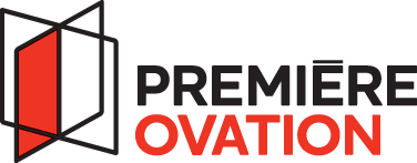 Logo de Première Ovation en couleur.