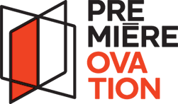 Logo de Première Ovation en format carré.
