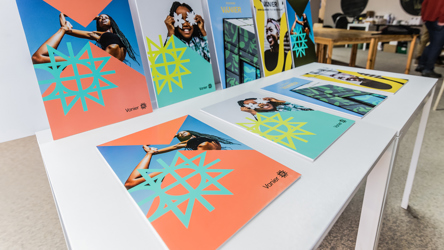 Affiches sur table 