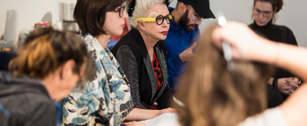 Classe de maître en arts visuels d'Orlan